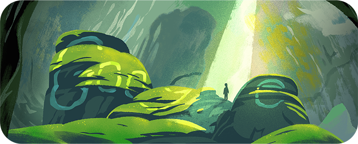 Son Doong Doodle on Google homepage